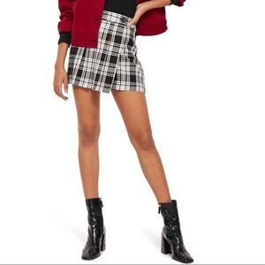 Topshop Wrap Mini Skirt